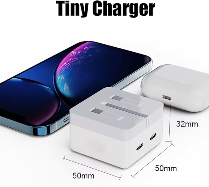 35W dual USB-C to C fast power adopter