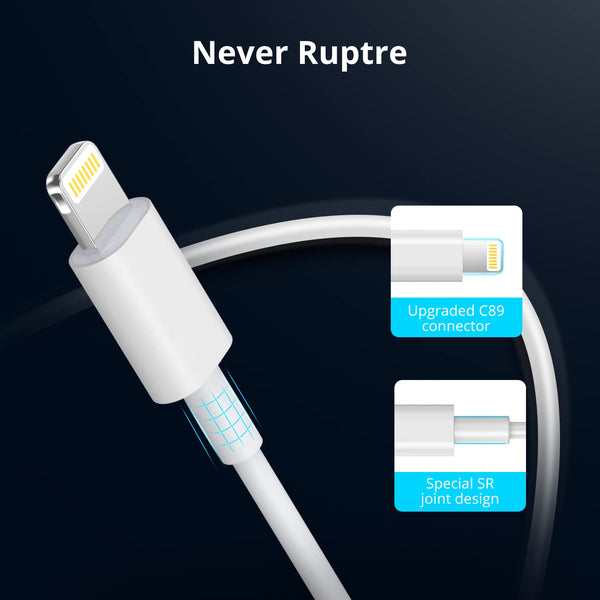 USB C to Lightning Cable 1M [Apple MFi Certified] iPhone Fast Charger Cable USB-C Charging Cord