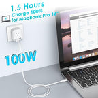 USB C Charger Cable,6FT/1.8M USBC to USBC Cable 100W 5A Type C Charger