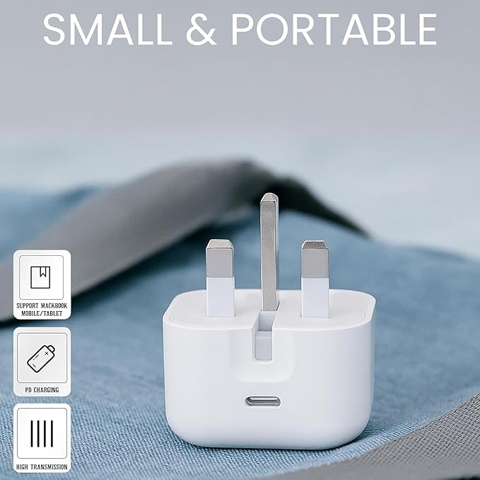 iPad Charger,USB C to Lightening Fast Charging Cable and Plug