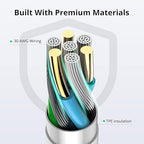 iPhone Charger Cable 1M [Apple MFi Certified] USB-C to lightning Cable