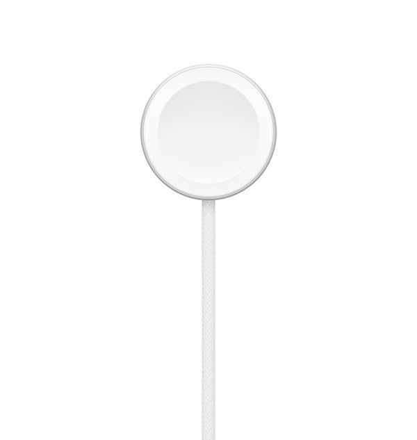 White Magnetic Smart Watch Charger – USB Fast Charging Cable Compatible with Magnetic Charging Watches