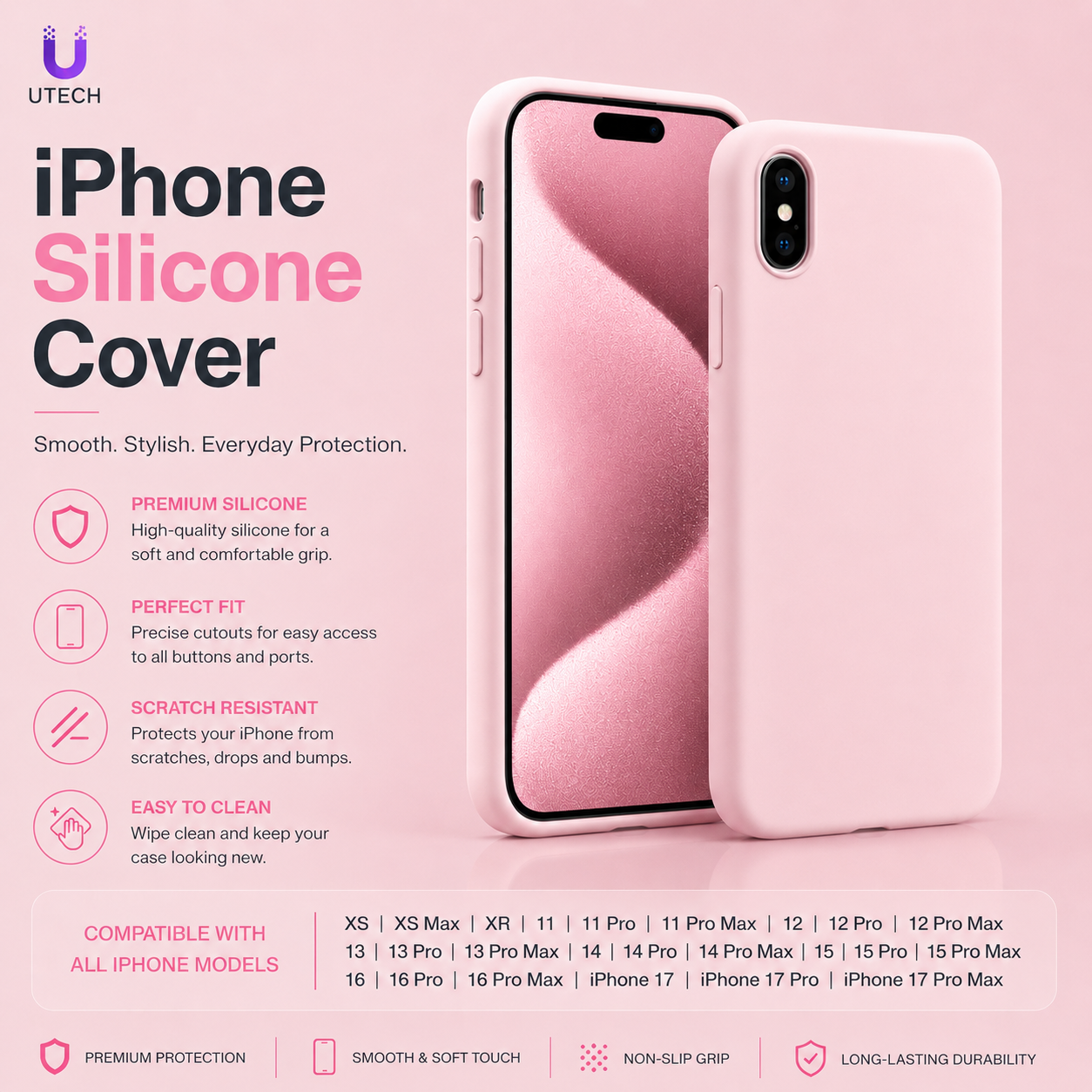 IPHONE SILICONE COVER