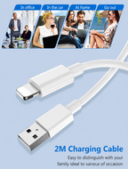 iPhone USB-A to lightning cable (2m)