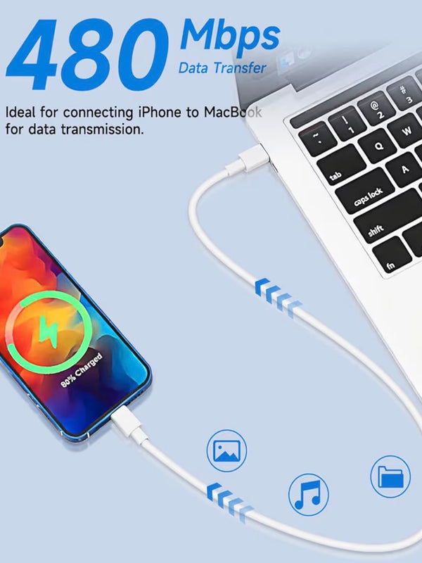 iPhone USB to lightning cable (1m)