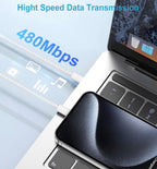 iPhone 60W USB-C to C charge cable (2m)