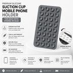 Suction cup Mobile phone holder ￼