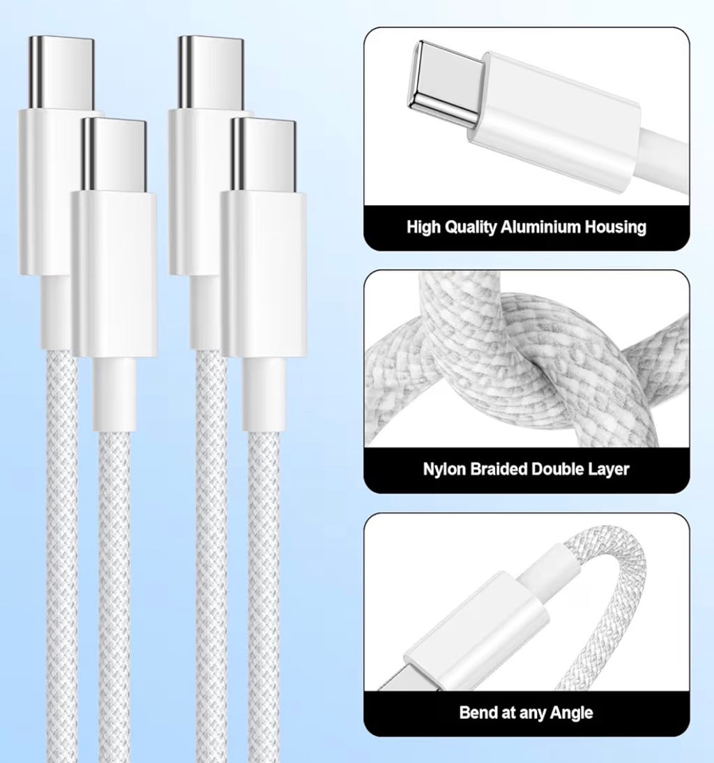 iPhone 60W USB-C to C charge cable (2m)