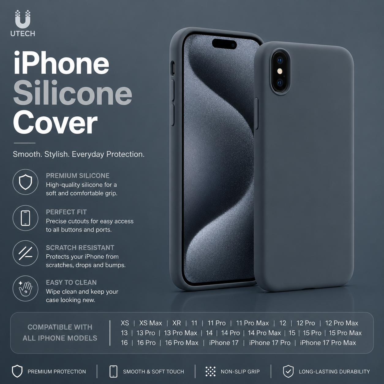 IPHONE SILICONE COVER