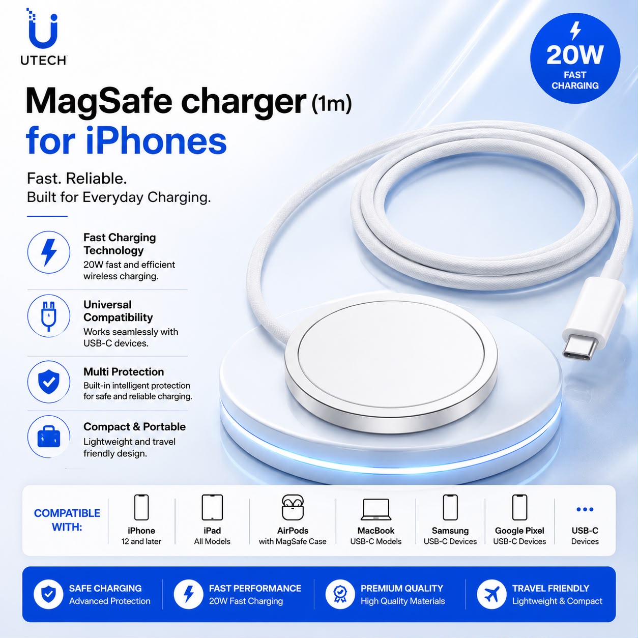 Apple MagSafe Charger (1m)