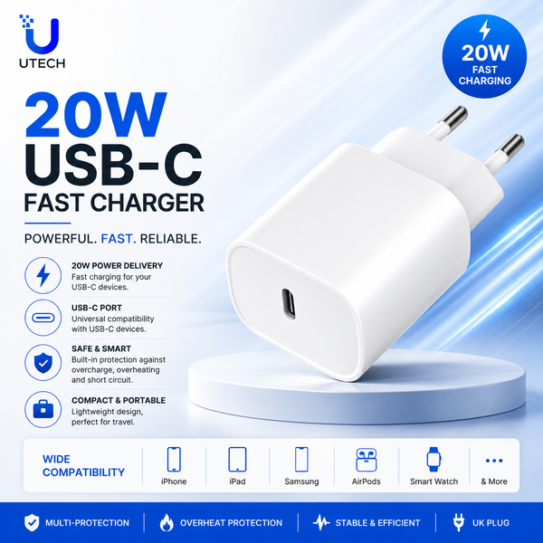 USB C Charger, Fast Plug